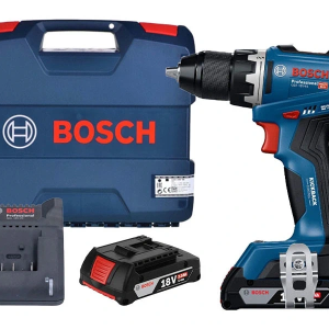 Máy khoan vặn vít dùng pin 18V Bosch GSR 18V-65 (06019N30K0 - 2 pin 2.0Ah và sạc)