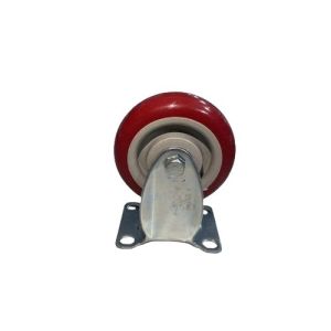 轮Bánh xe đẩy 4 inch/70KG(fixed) lắp trên vật thể như xe, bàn đẩy để di chuyển vật liệu NSX: Kunshan Weiyaojie Hardware Trading Co., Ltd., mới 100% PU/Pu wheel