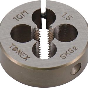 板牙Bộ bàn ren M10, kích thước 20*5/25*9/30*11/38*4mm, chất liệu hợp kim thép, dùng mở lỗ vít. NSX: Chengdu Chengliang Tool Group Company Ltd., mới 100% /Die
