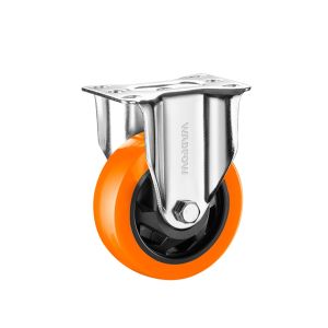 黑色牛仔轮鑫德寸万向承重Bánh xe đẩy 3inch, đường kính cả lốp: 75mm, khả năng chịu tải: 300 KG, lắp trên vật thể như xe, bàn đẩy để di chuyển vật liệu, nhãn hiệu: XINDE, hàng mới 100%3300KG